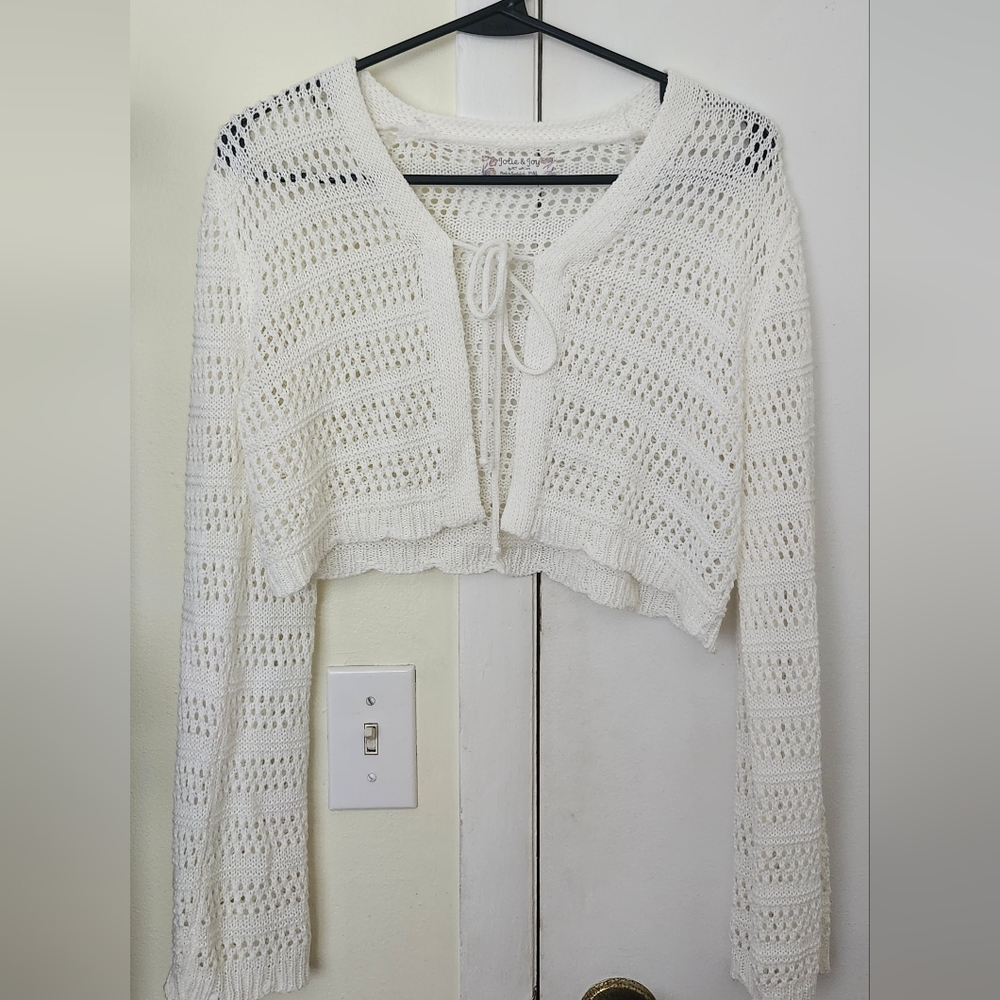 Crochet Long Sleeve Top